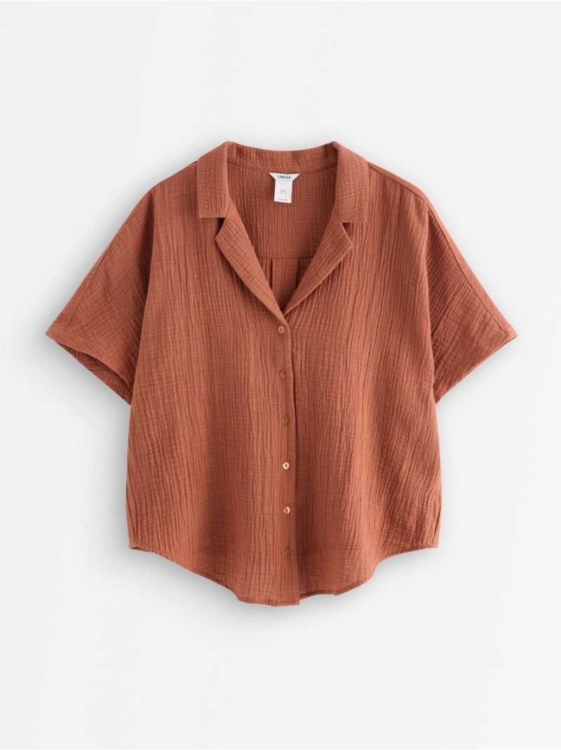MOM crinkled shirt - 3006387-1802
