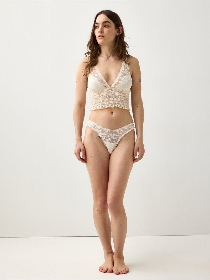 Bralette in lace - 3009794-7159