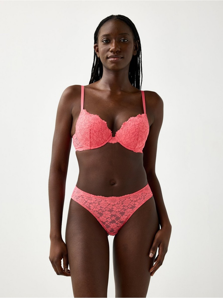 Malva push-up bra with lace - 3010453-7908