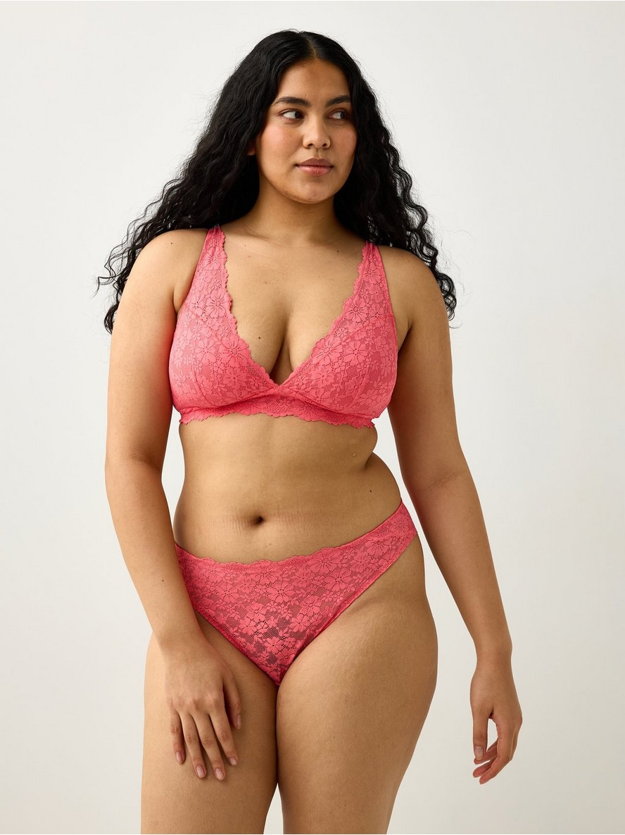 Bralette in lace - 3010473-7908