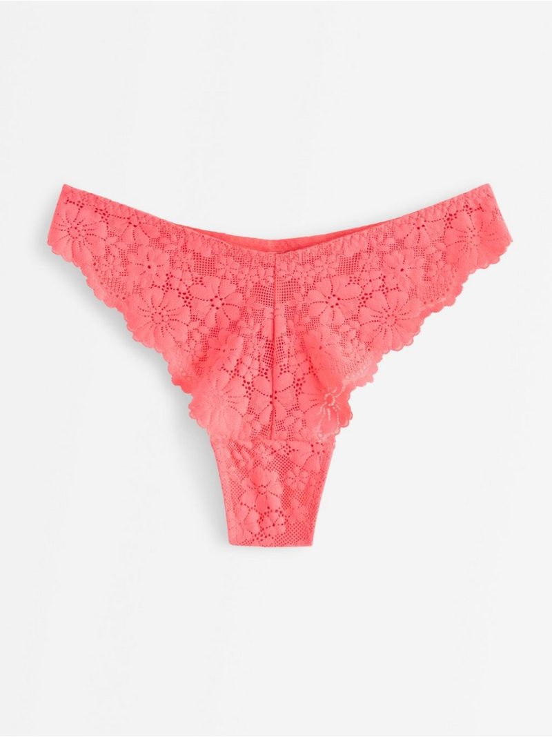 Thong in lace - 3010477-7908