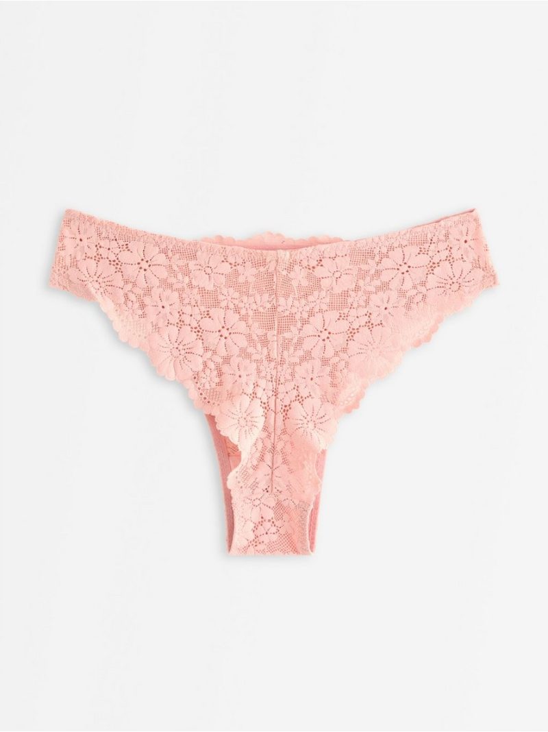 Brazilian briefs with soft lace - 3010478-7723