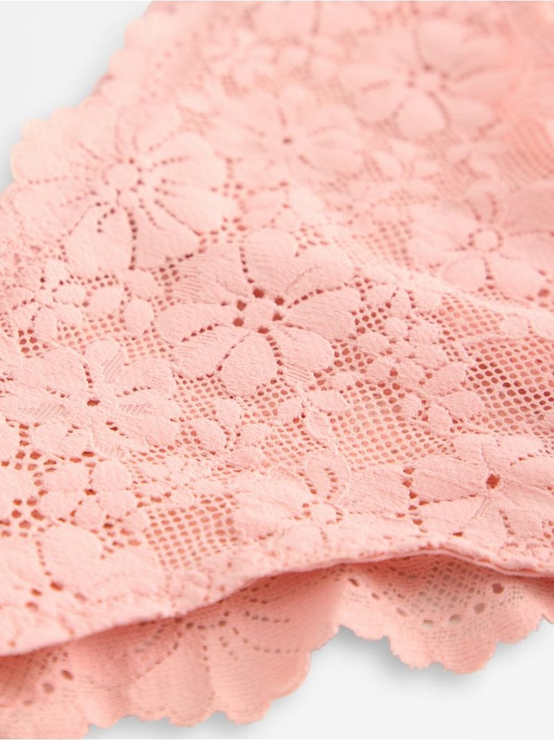 Brazilian briefs with soft lace - 3010478-7723