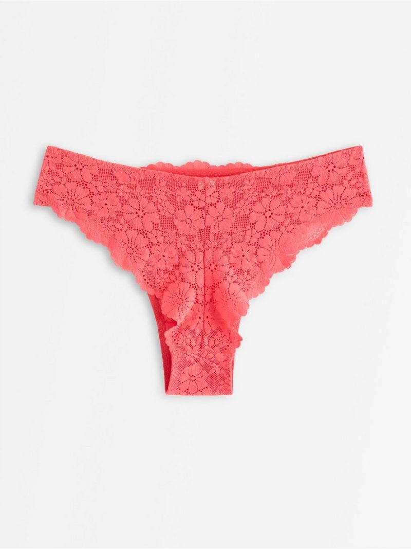 Brazilian briefs with soft lace - 3010478-7908