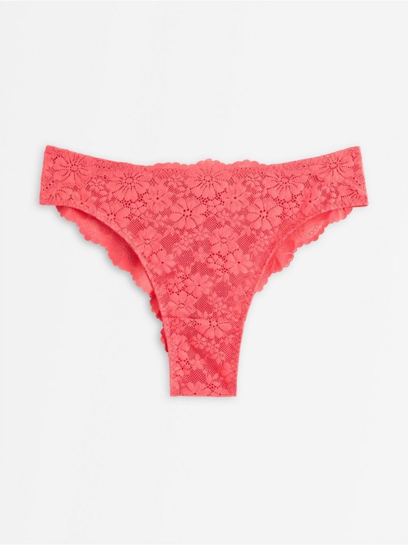 Brazilian briefs with soft lace - 3010478-7908