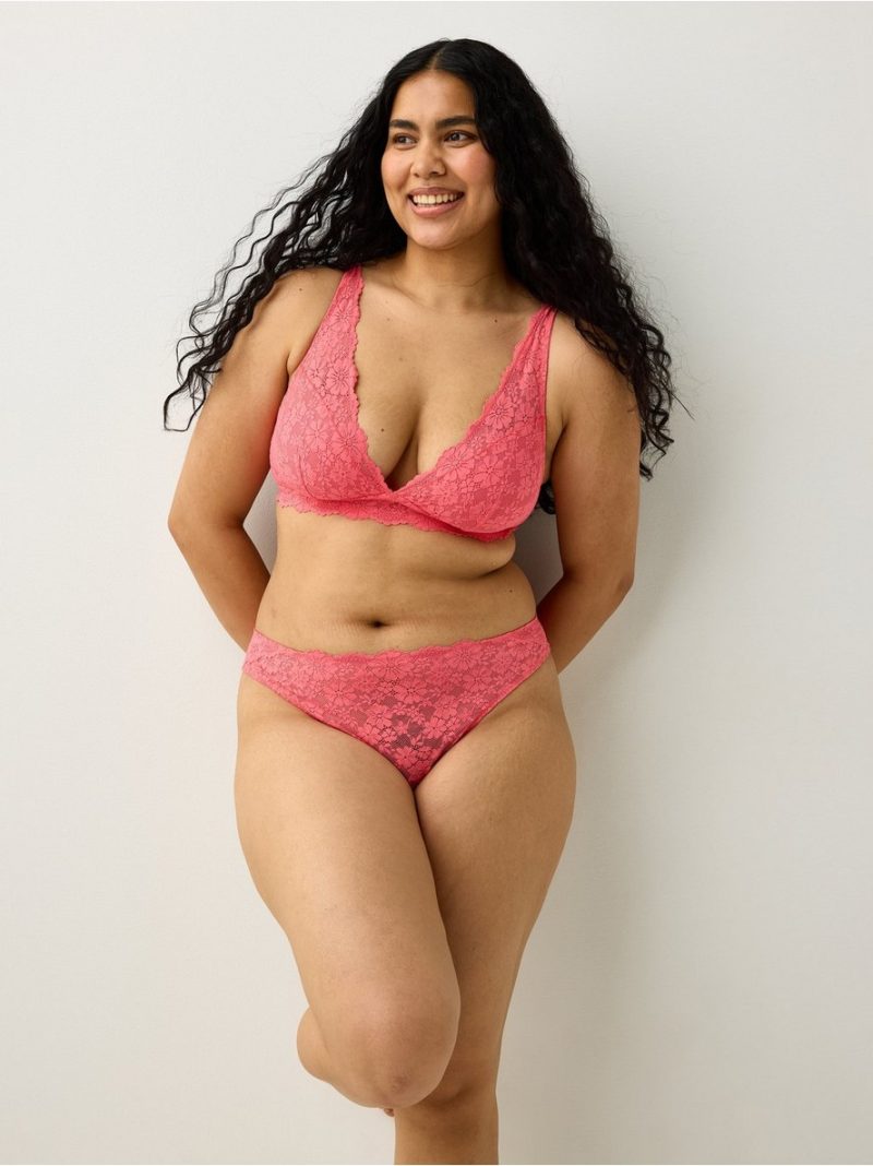 - Brazilian briefs with soft lace Brazilian briefs with soft lace - 3010478-7908