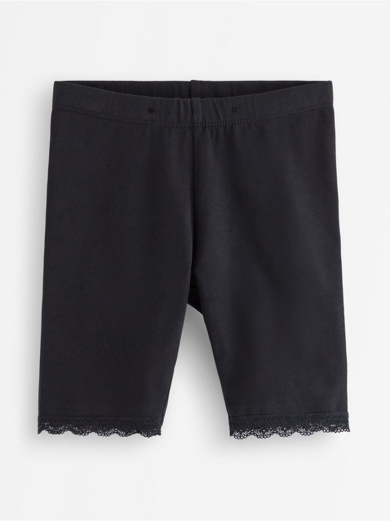 Cycling shorts with lace trim - 3010831-80