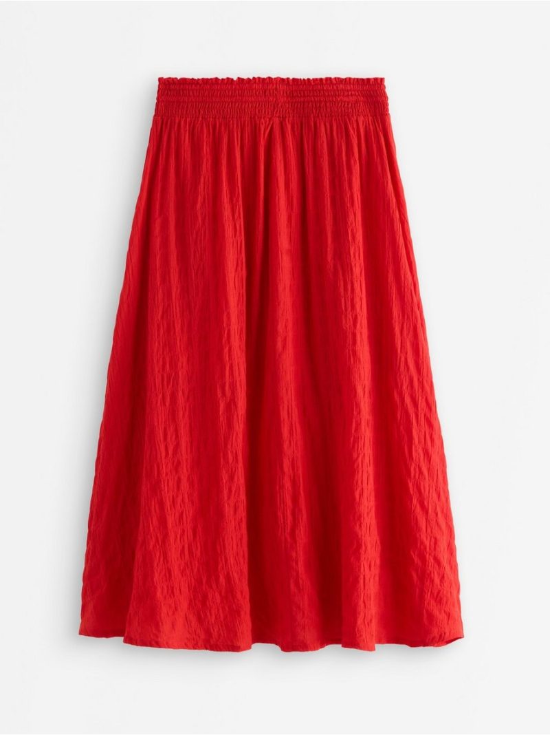 Crinkled midi skirt - 3011120-6324