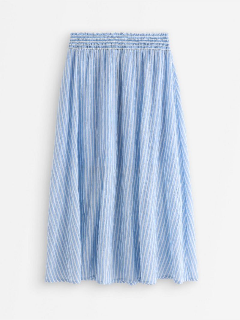 Crinkled midi skirt - 3011120-8467