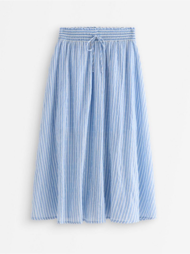 Crinkled midi skirt - 3011120-8467