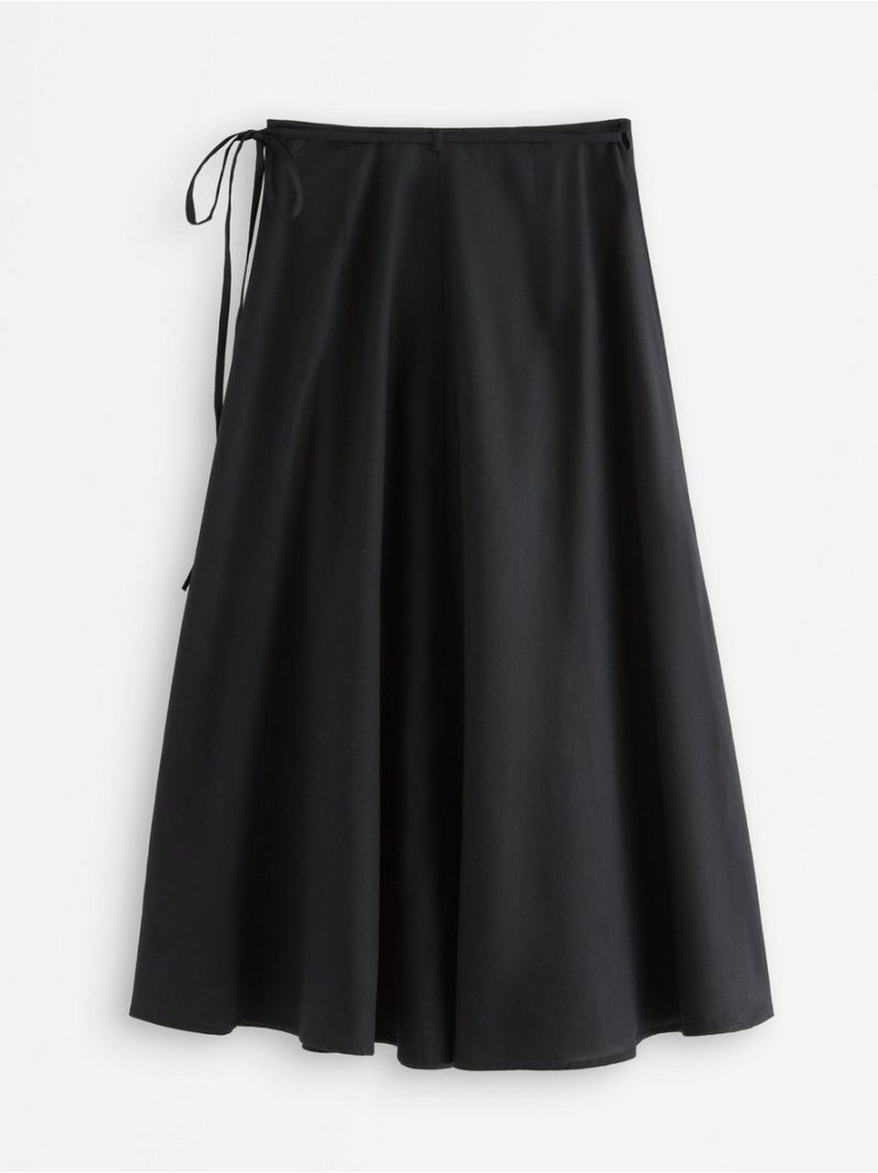 Midi skirt in linen blend - 3011254-80