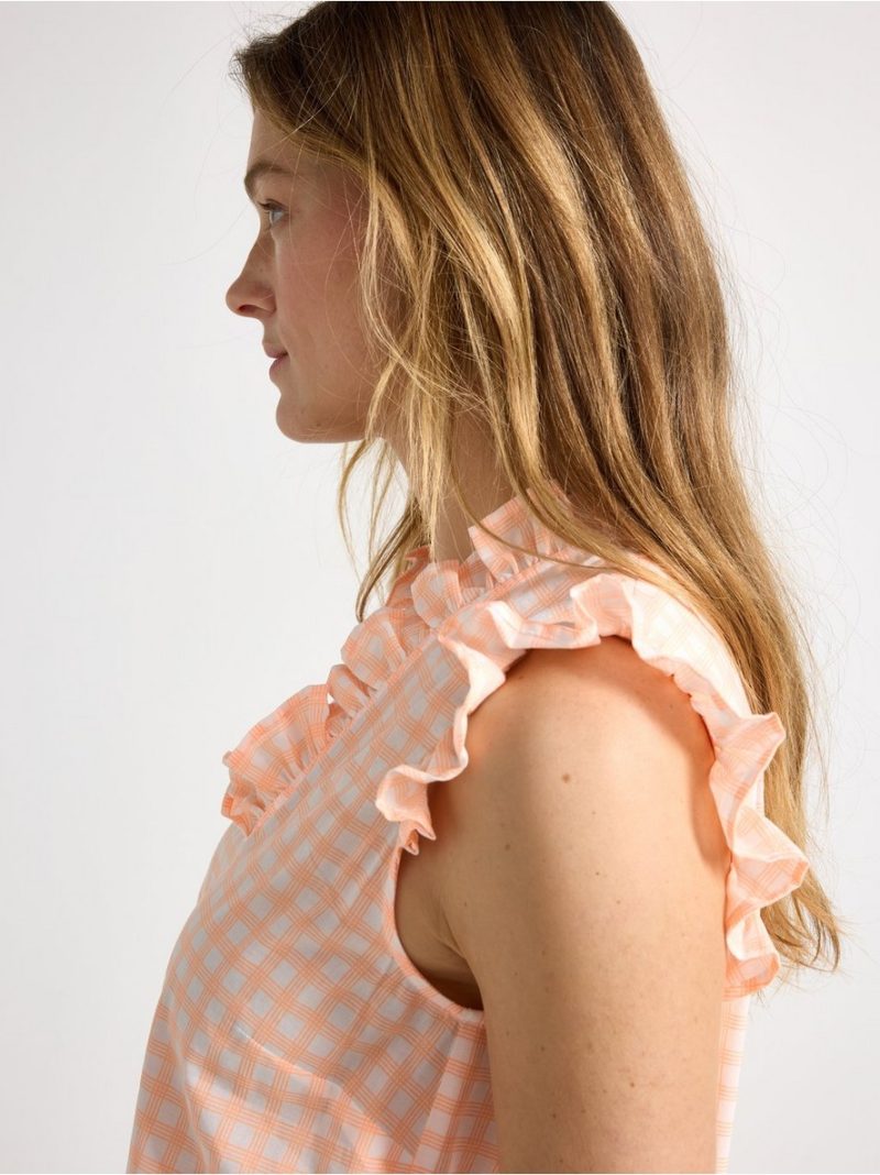 Sleeveless blouse - 3011409-9653