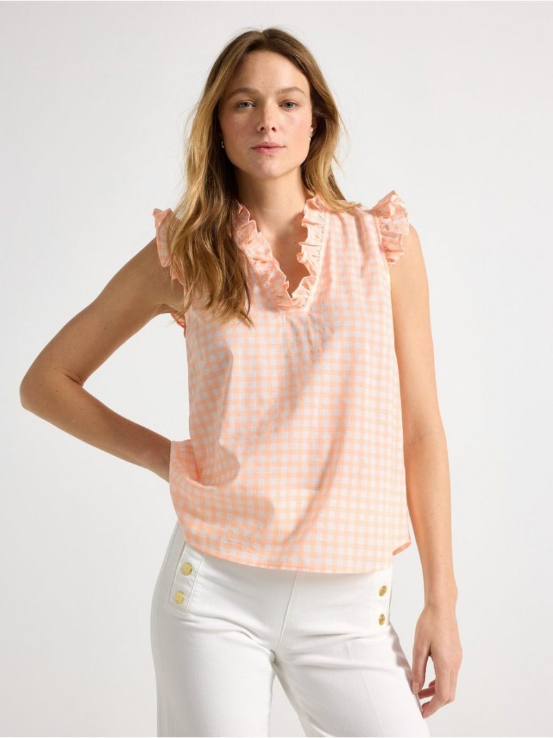 Sleeveless blouse - 3011409-9653