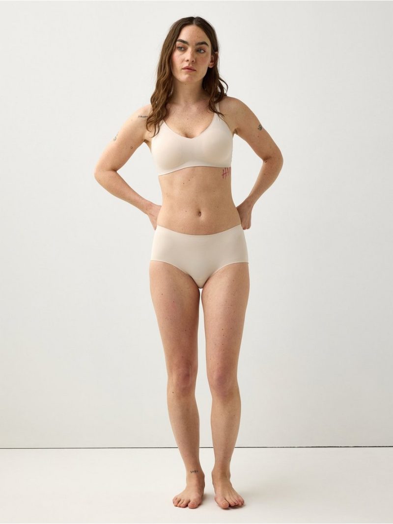 Invisible briefs with regular waist - 3011417-7418
