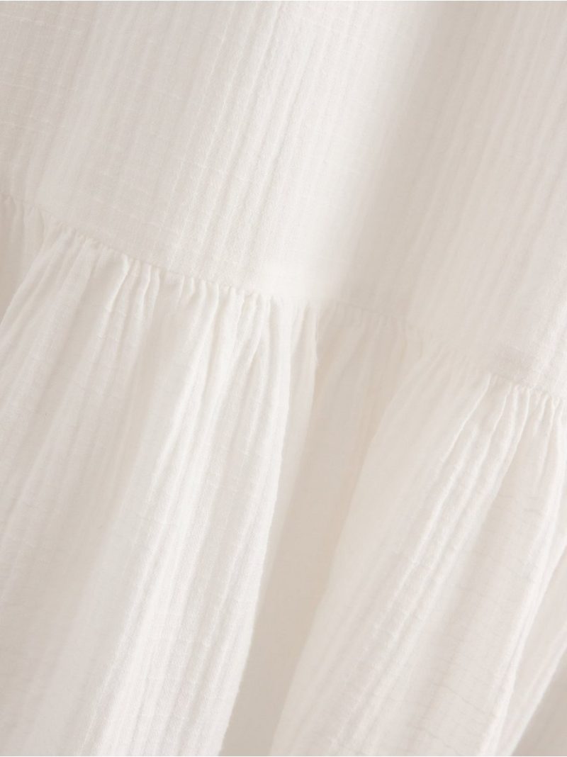 Mini dress with broderie anglaise - 3011449-300