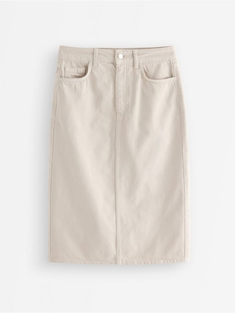 Midi skirt in denim - 3011578-1230