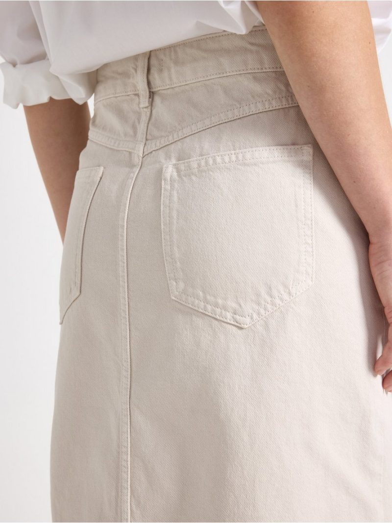 Midi skirt in denim - 3011578-1230