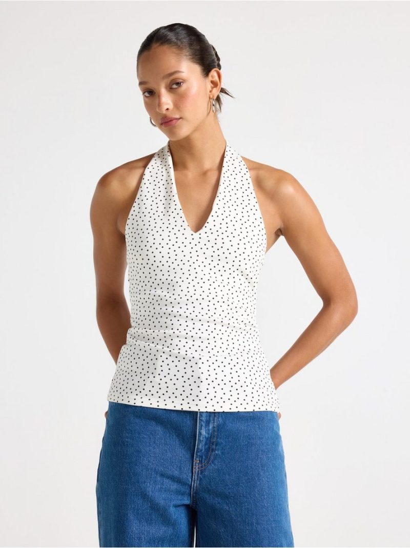 Halterneck top - 3011691-1418