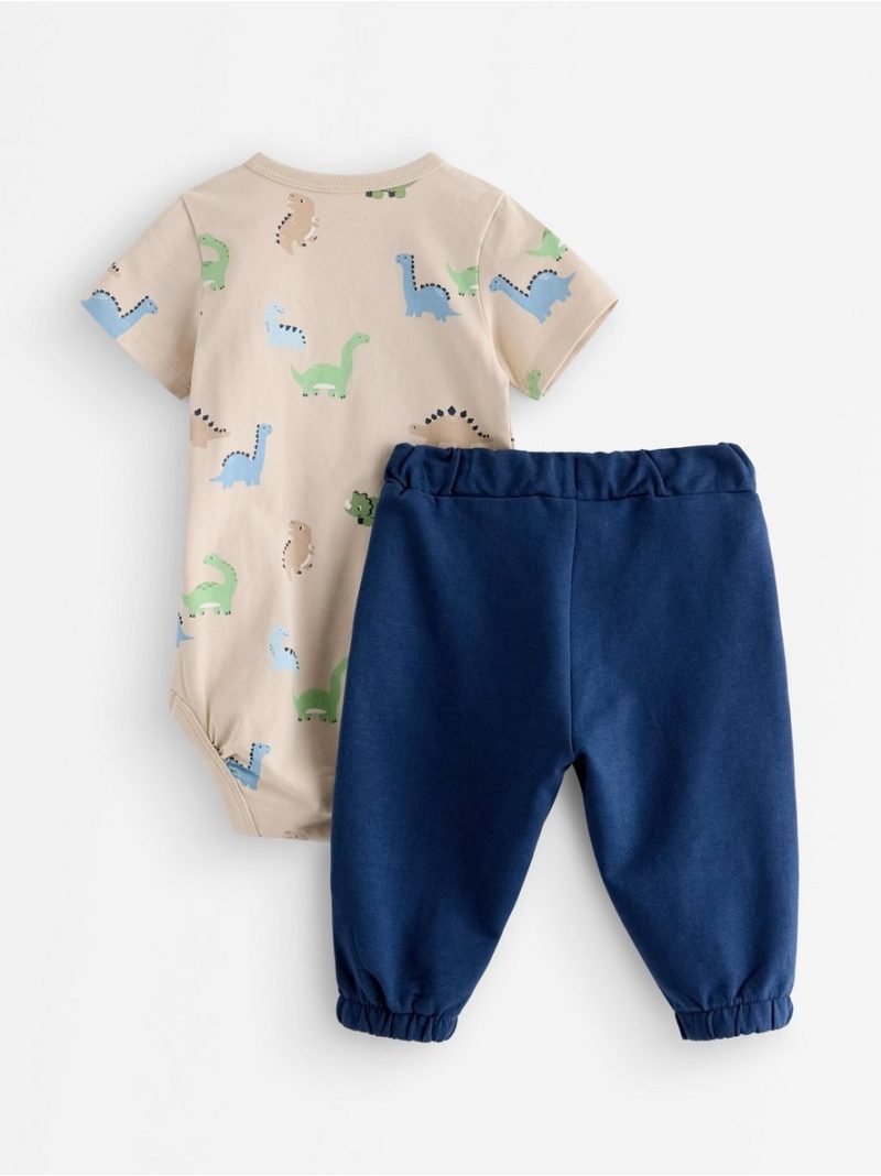 Set with bodysuit and joggers - 3011792-7458
