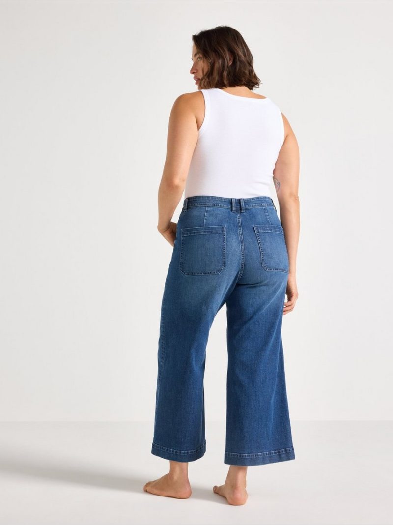 WIDE jeans with high waist - 3011917-791