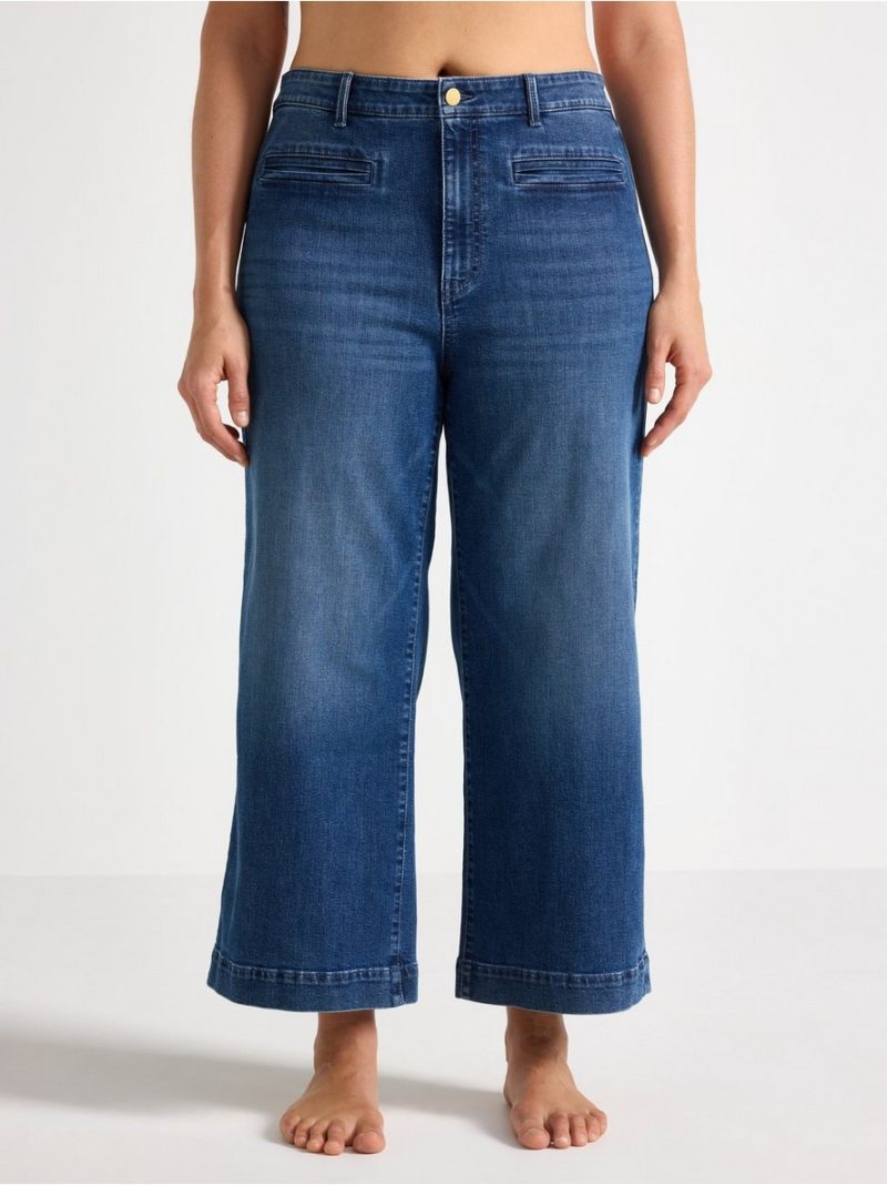 WIDE jeans with high waist - 3011917-791