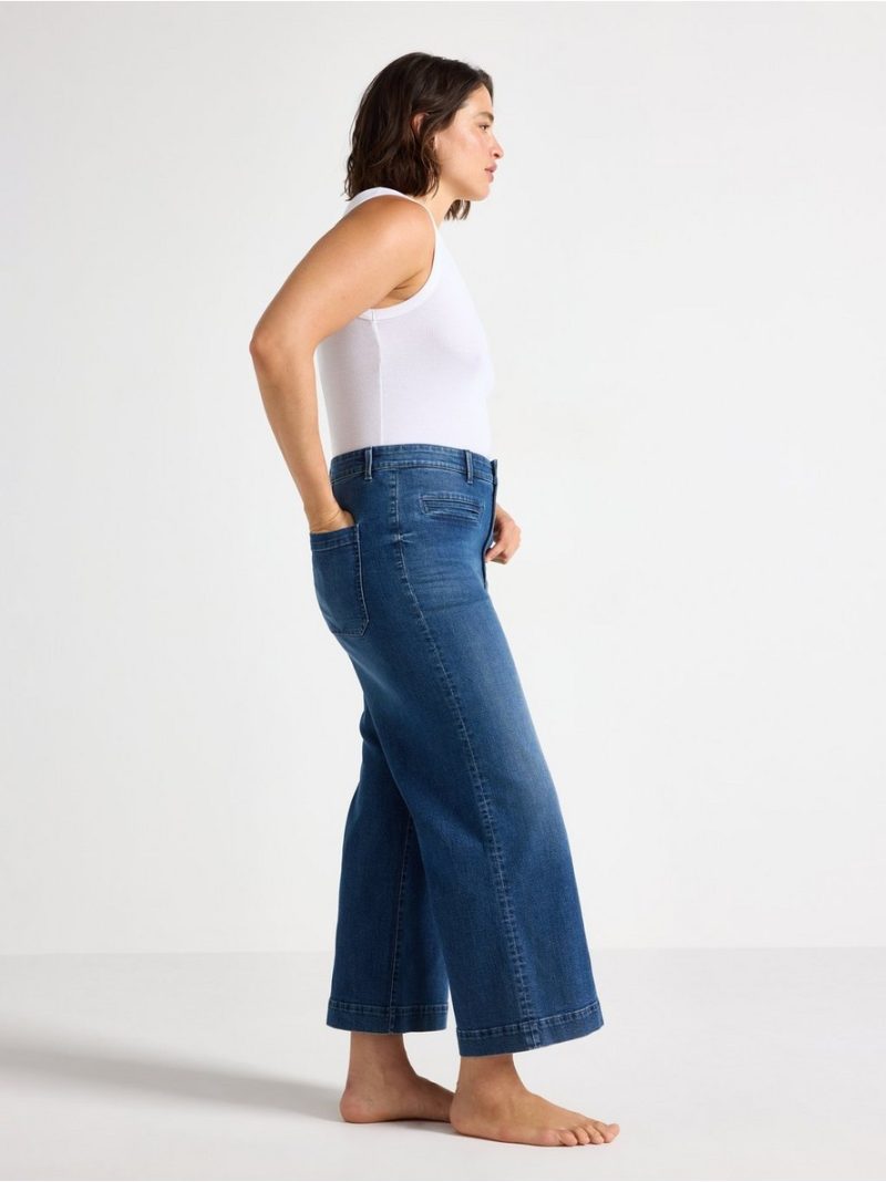 WIDE jeans with high waist - 3011917-791