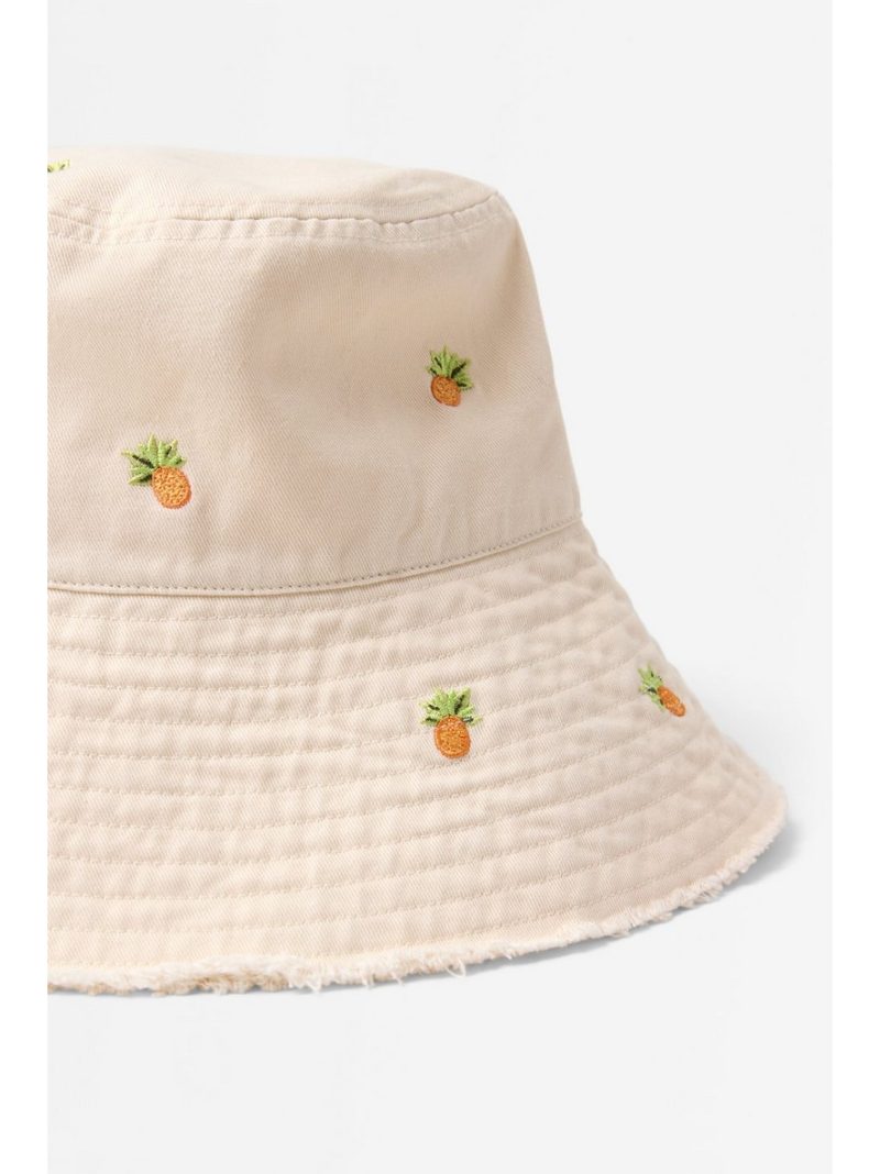 Sun hat in cotton twill - 3012487-3450