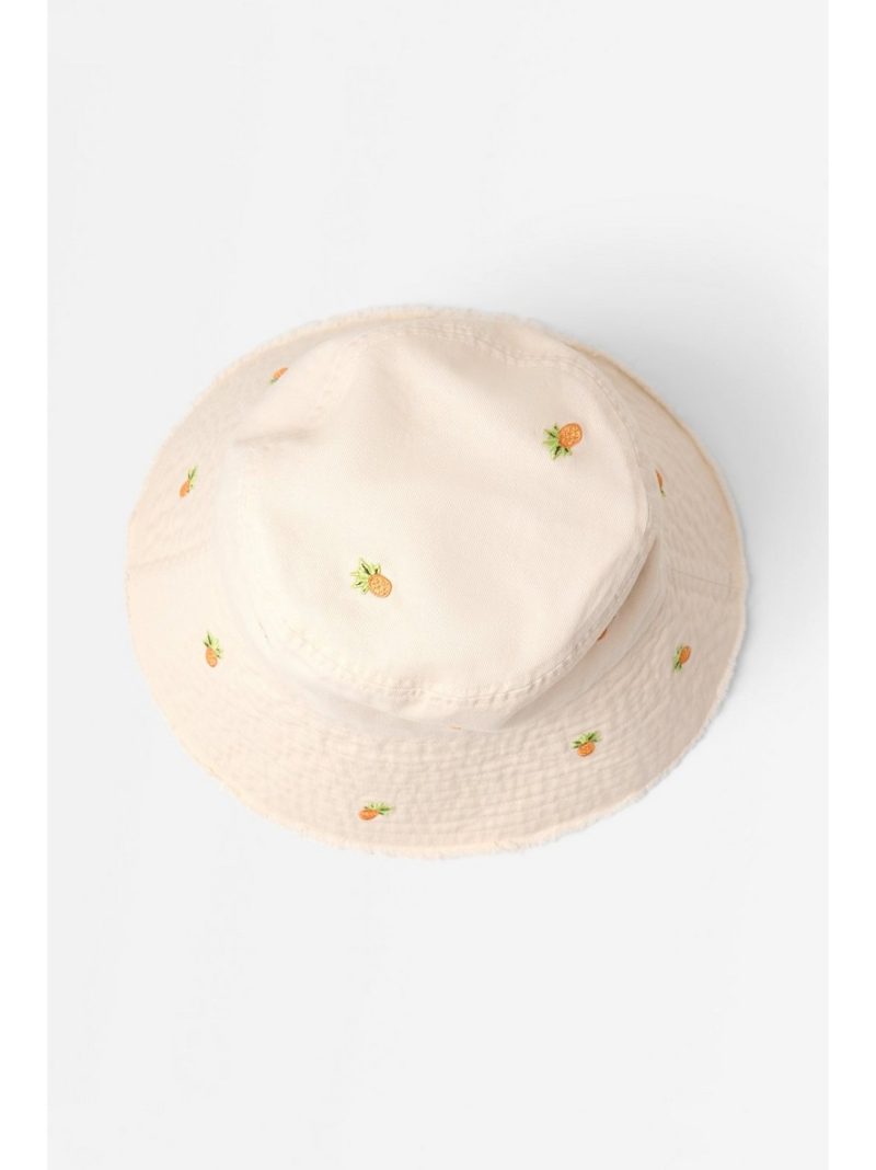Sun hat in cotton twill - 3012487-3450
