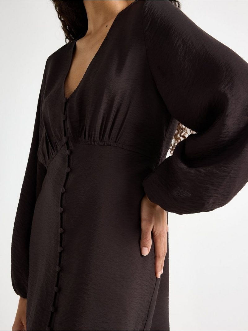 Long-sleeved mini dress - 3012761-8117