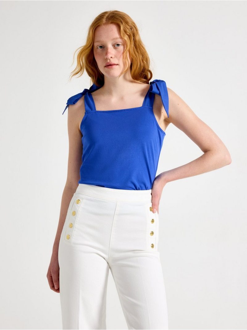 Tank top with bows - 3013138-7343