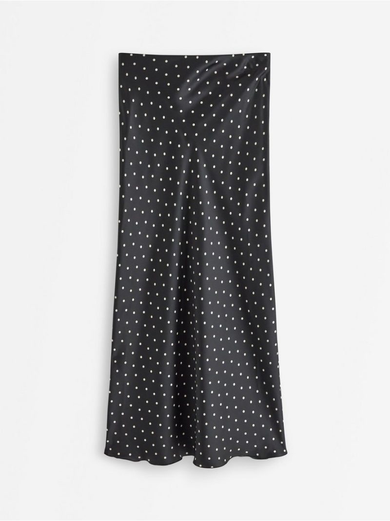 Maxi skirt in satin - 3000038-81