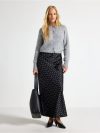 Maxi skirt in satin - 3000038-81