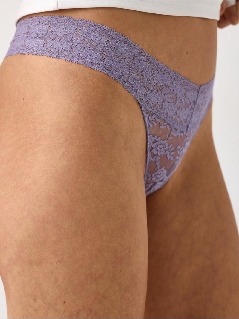 Thong in lace - 3001634-6451