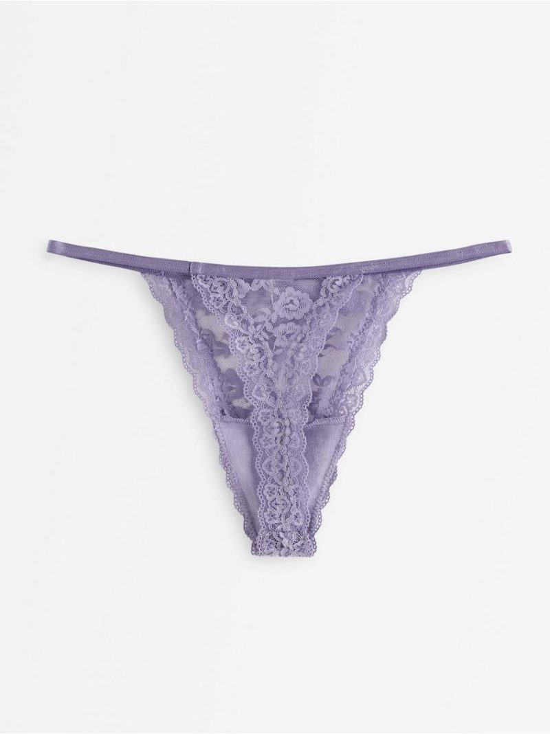 Thong low waist - 3001643-6451