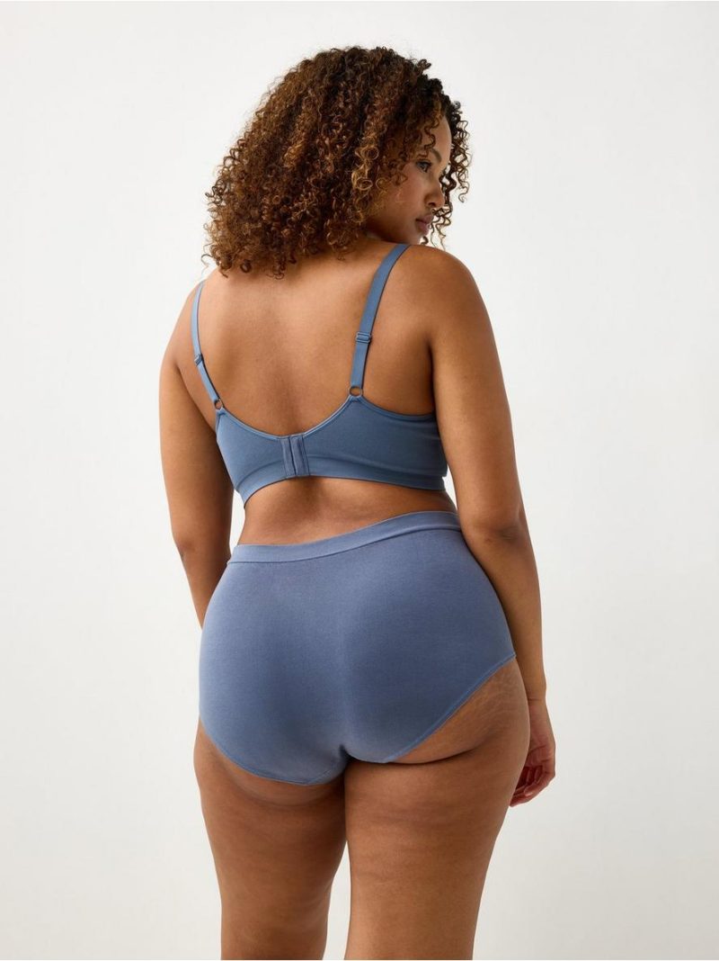 Seamless briefs with high waist - 3001907-6946
