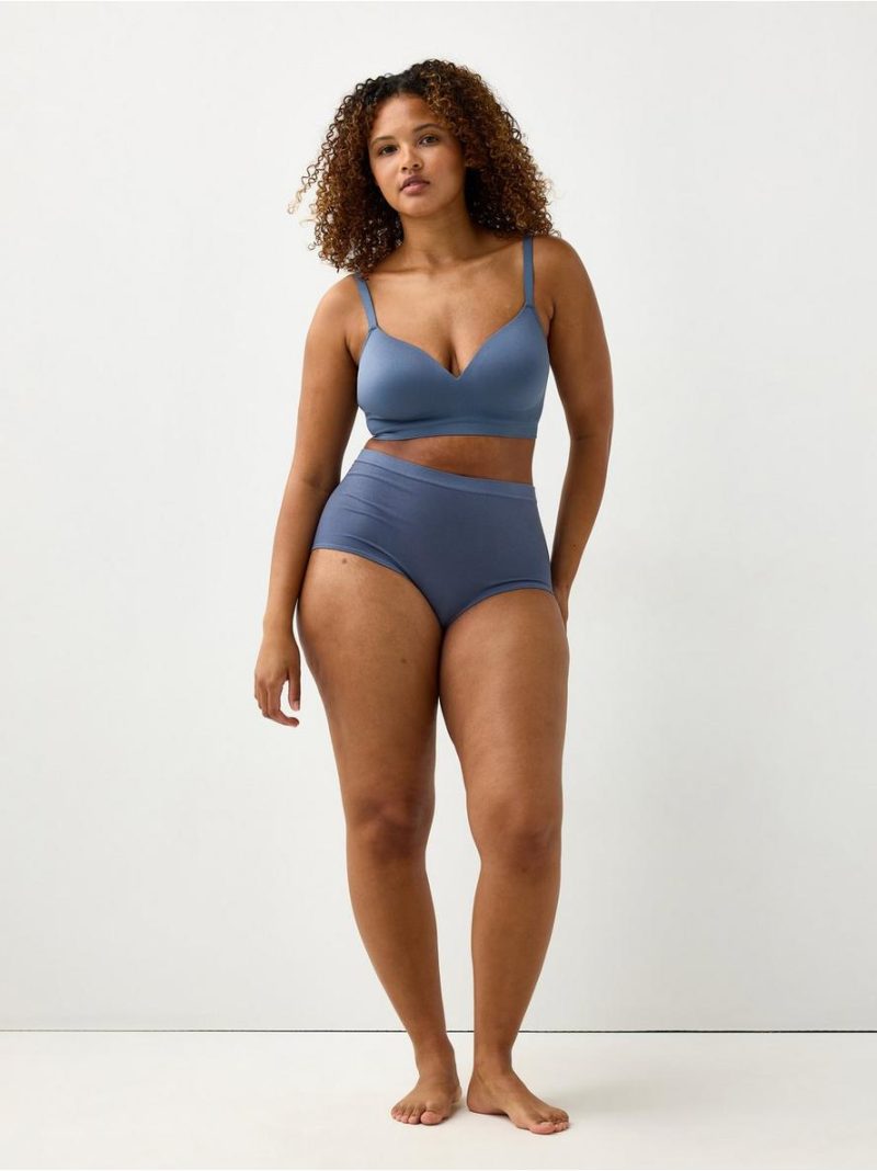Seamless briefs with high waist - 3001907-6946