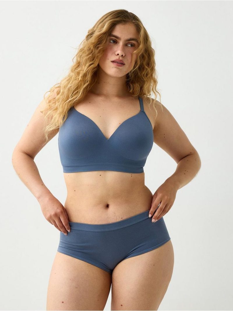 Seamless briefs with regular waist - 3002487-6946