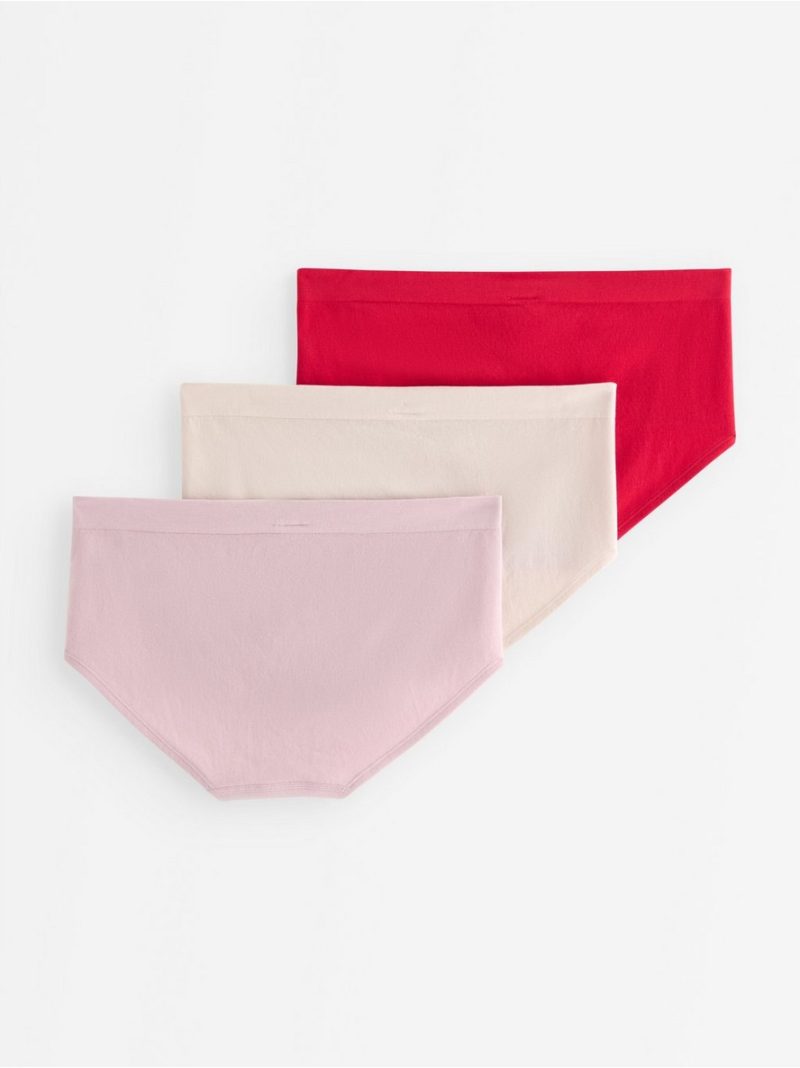 3-pack  seamless briefs with regular waist - 3002542-7251