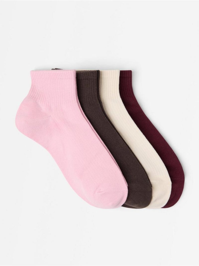 4-pack  high ankle socks - 3003042-2205