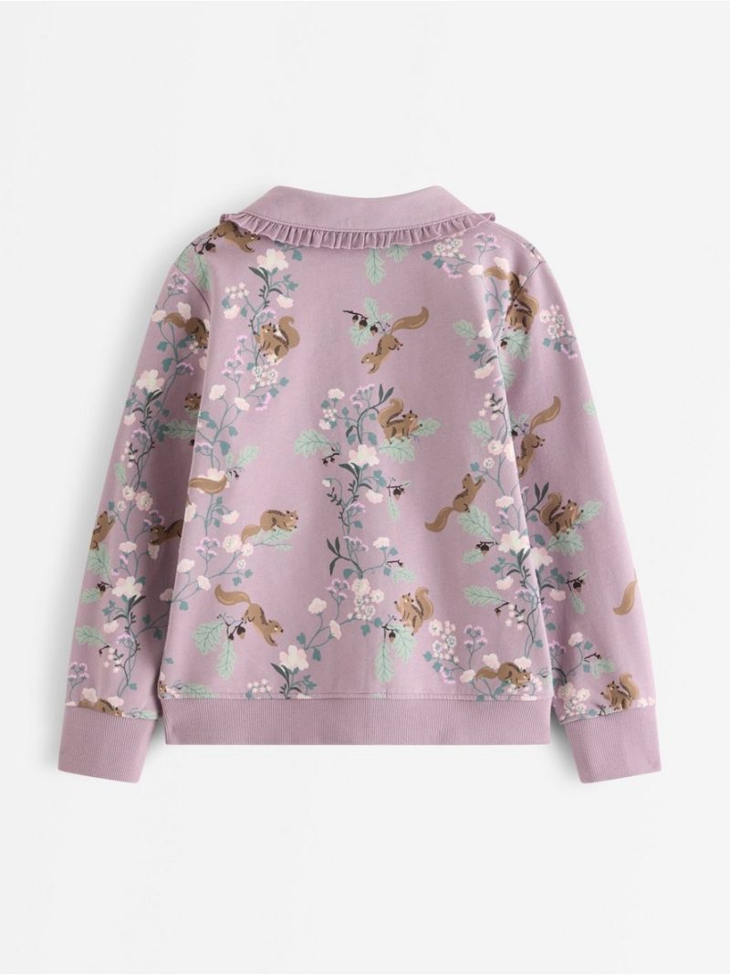 Sweatshirt with zip closure - 3004364-8121