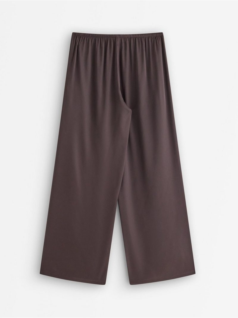 Pyjama trousers in satin - 3004792-9631