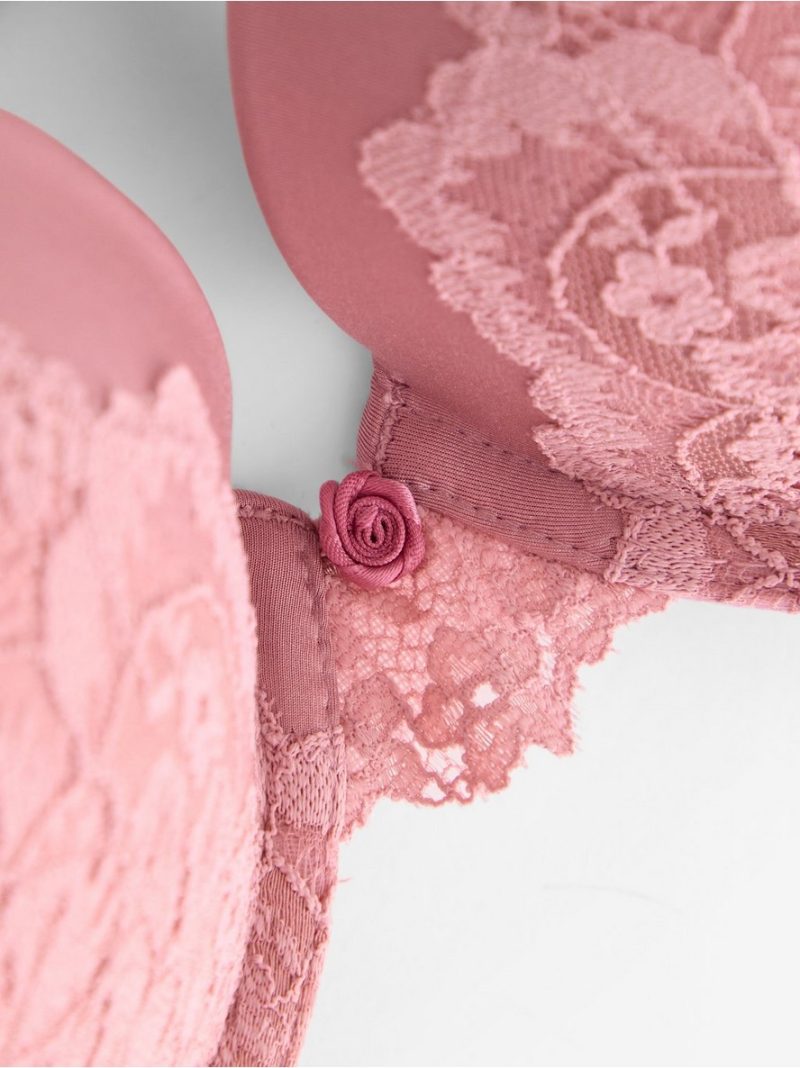 Malva push-up bra with lace - 3005829-6991