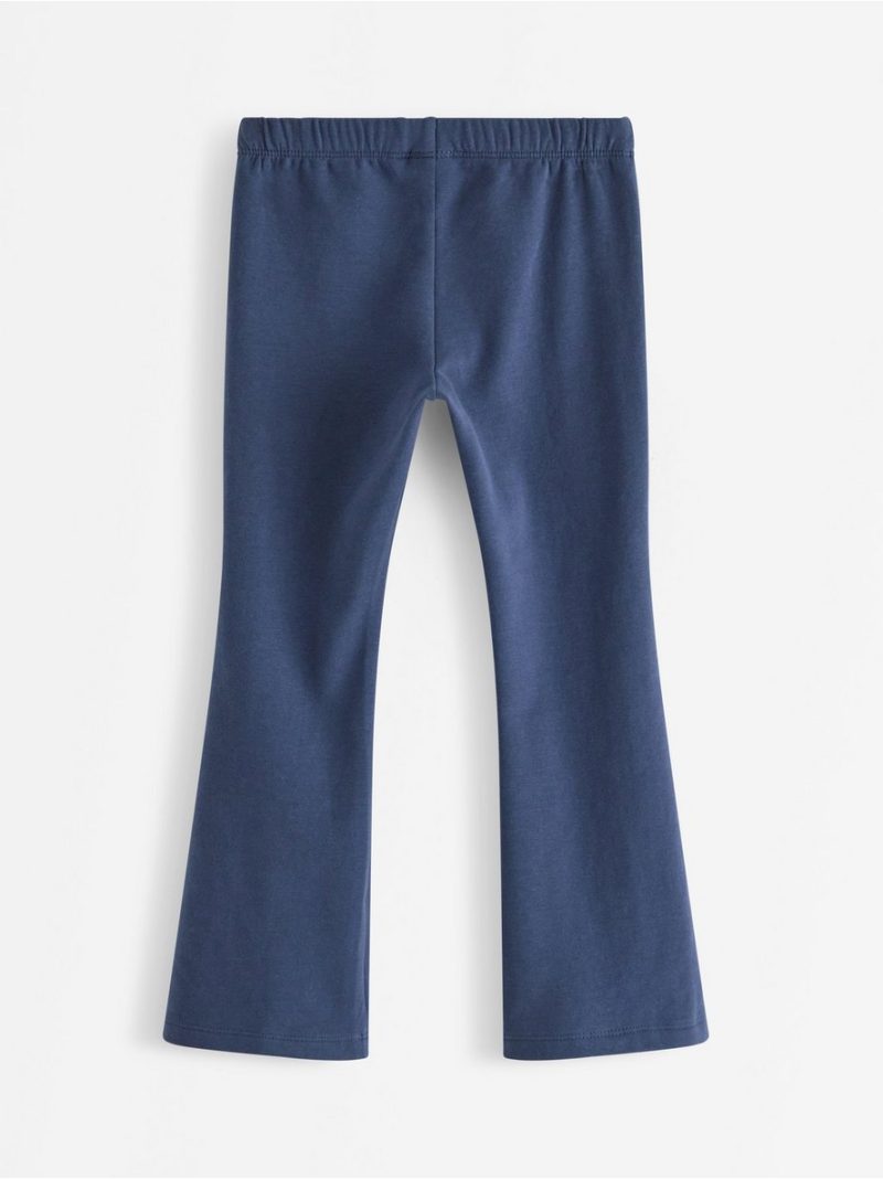 Flared leggings with brushed inside - 3006950-6989
