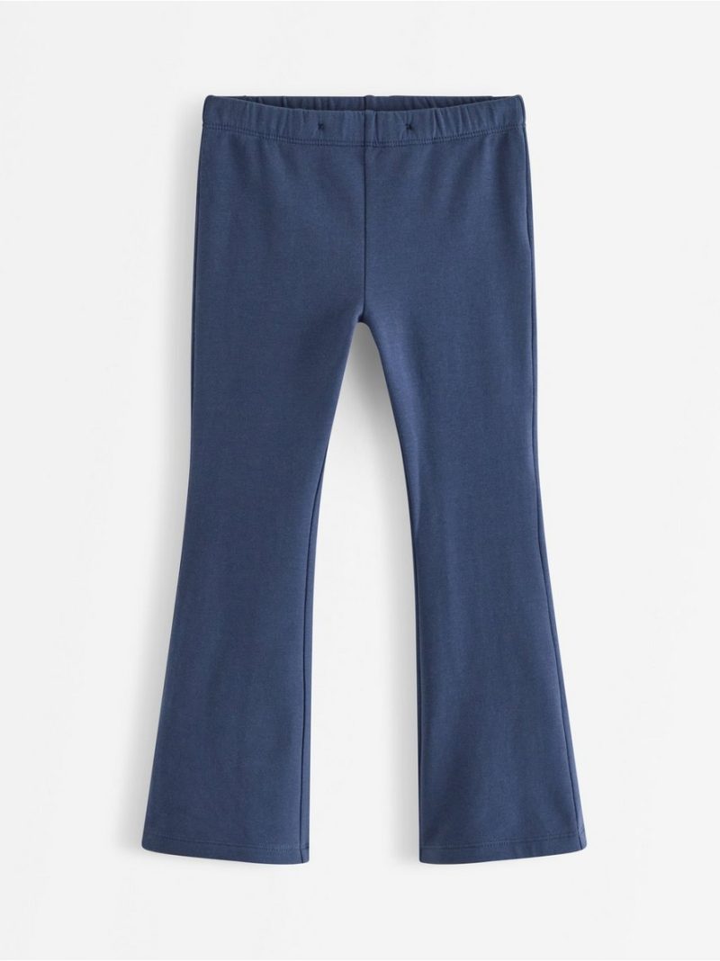 Flared leggings with brushed inside - 3006950-6989