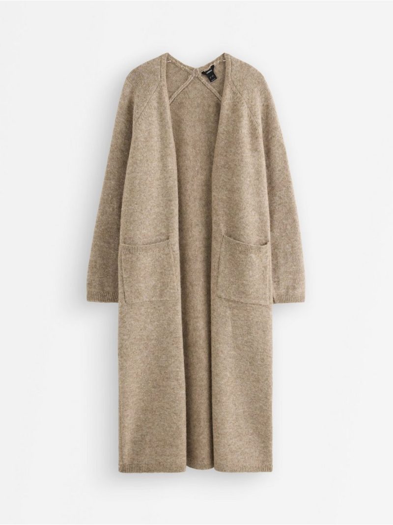 Knitted long cardigan - 3007535-7292