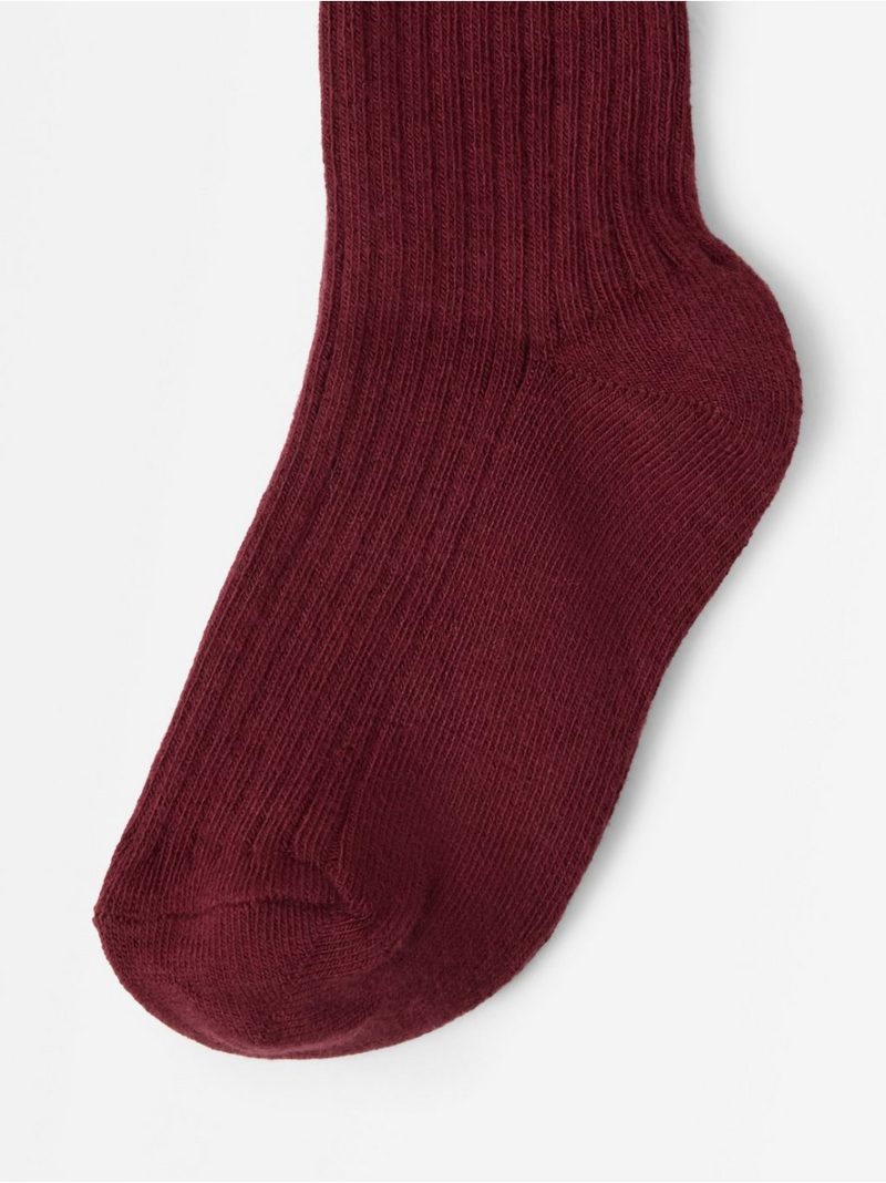 Rib-knit tights - 3008426-8915