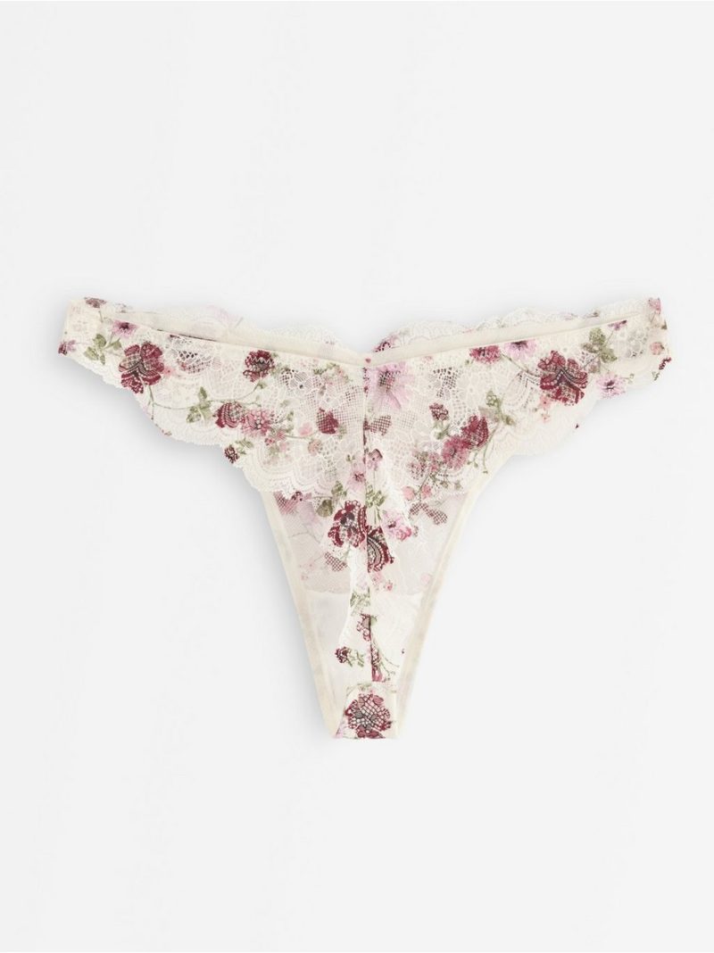 Thong in lace - 3008464-7159