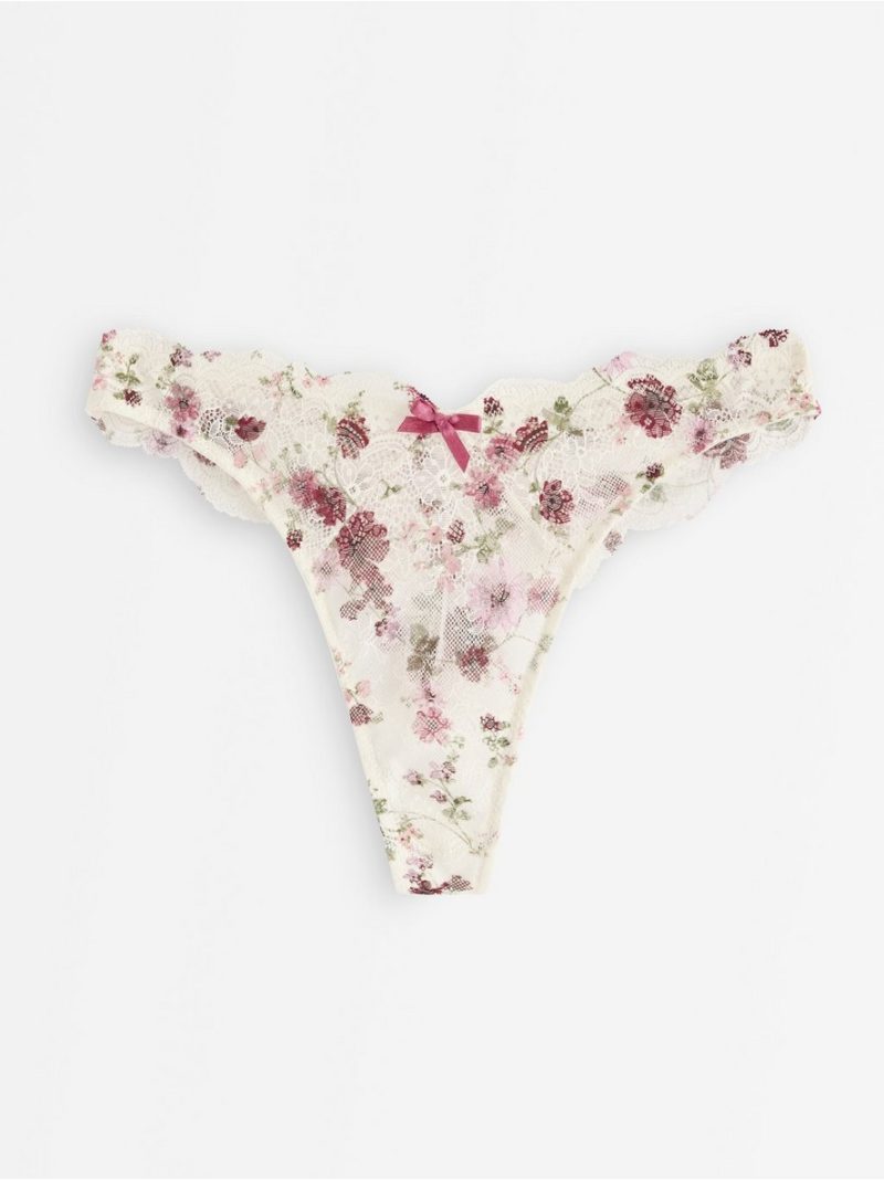Thong in lace - 3008464-7159