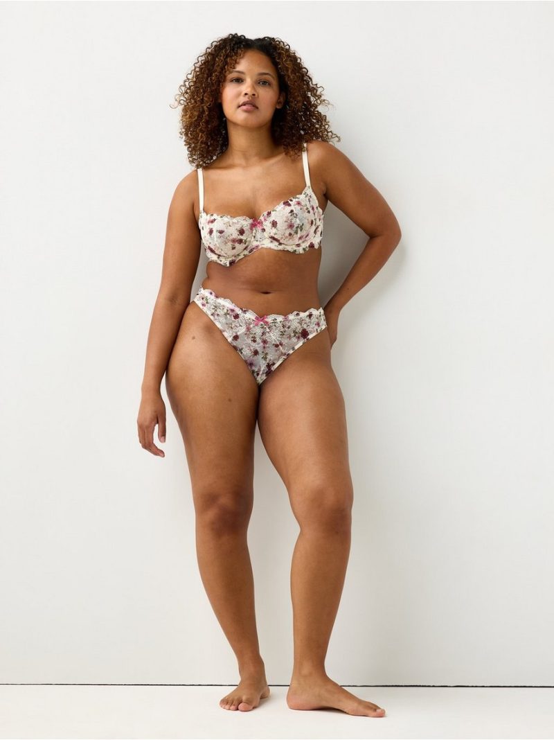 Thong in lace - 3008464-7159