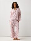 Cropped pyjama trousers in seersucker - 3008917-8929